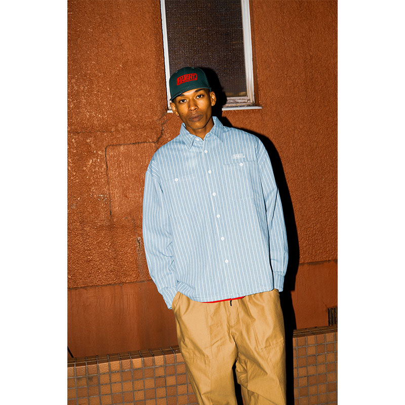 HAIGHT(ヘイト)/ STRIPE DENIM SHIRT -2.COLOR-