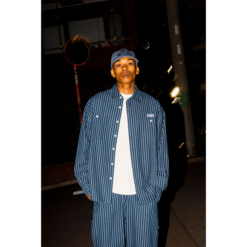 HAIGHT(ヘイト)/ STRIPE DENIM SHIRT -2.COLOR-