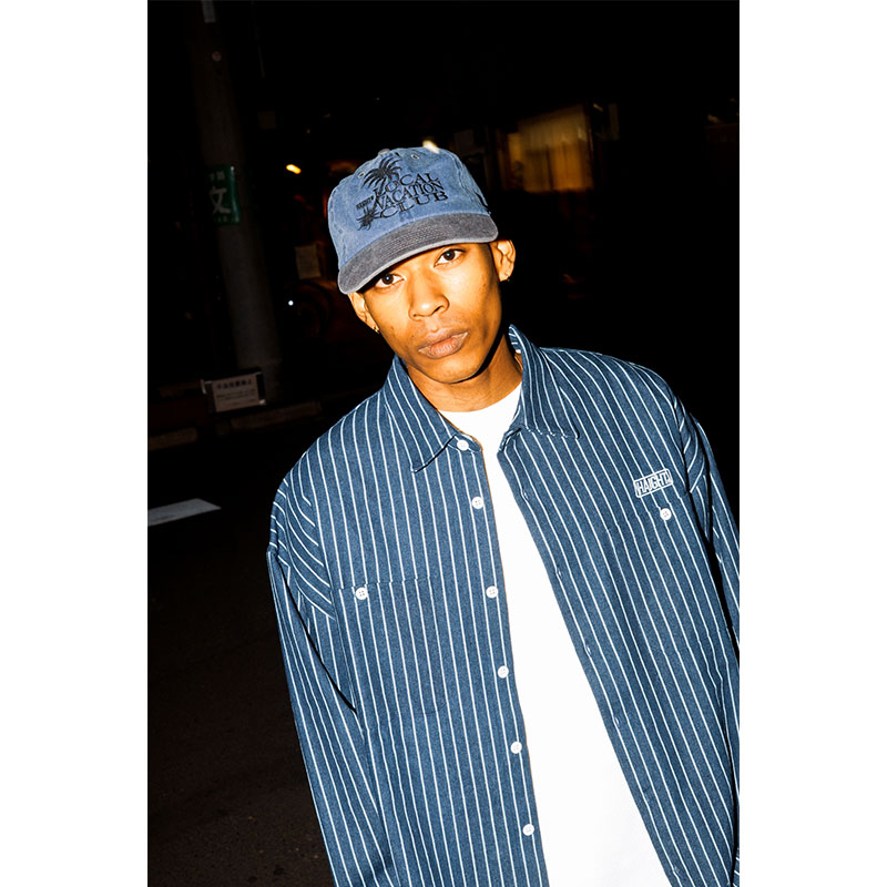 HAIGHT(ヘイト)/ STRIPE DENIM SHIRT -2.COLOR-