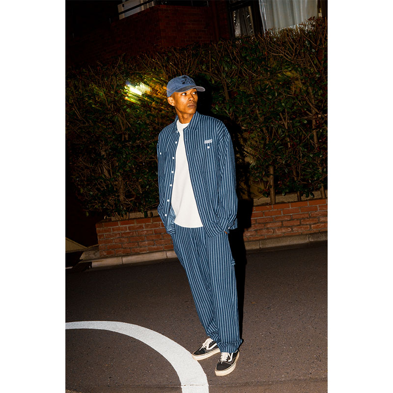 HAIGHT(ヘイト)/ STRIPE DENIM SHIRT -2.COLOR-