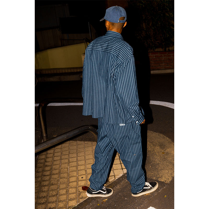 HAIGHT(ヘイト)/ STRIPE DENIM SHIRT -2.COLOR-