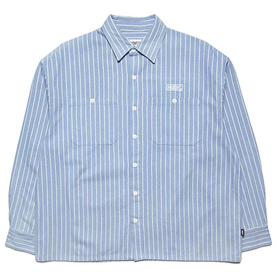 HAIGHT(ヘイト)/ STRIPE DENIM SHIRT -2.COLOR-