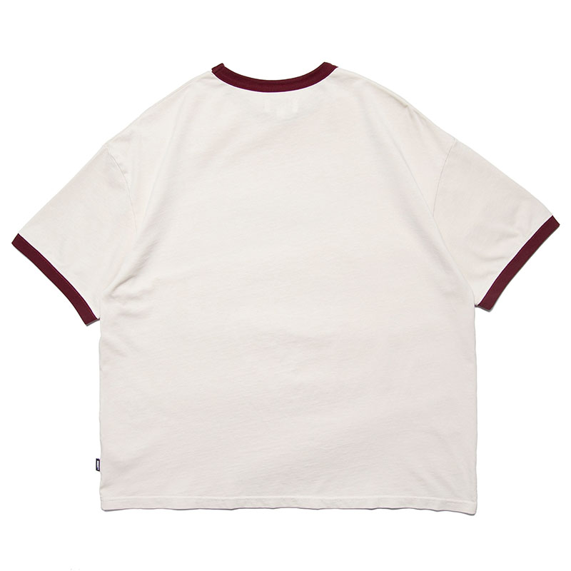 HAIGHT(ヘイト)/ OVAL LOGO RINGER Tee -2.COLOR-