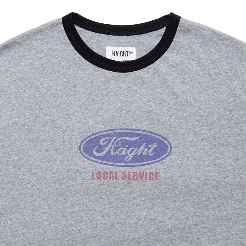 HAIGHT(ヘイト)/ OVAL LOGO RINGER Tee -2.COLOR-