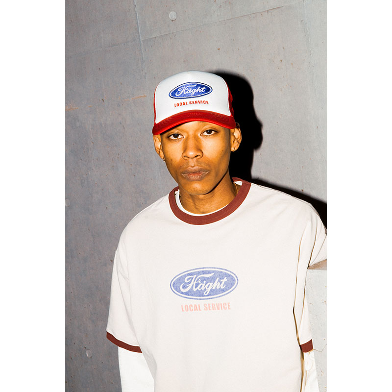 HAIGHT(ヘイト)/ OVAL LOGO RINGER Tee -2.COLOR-