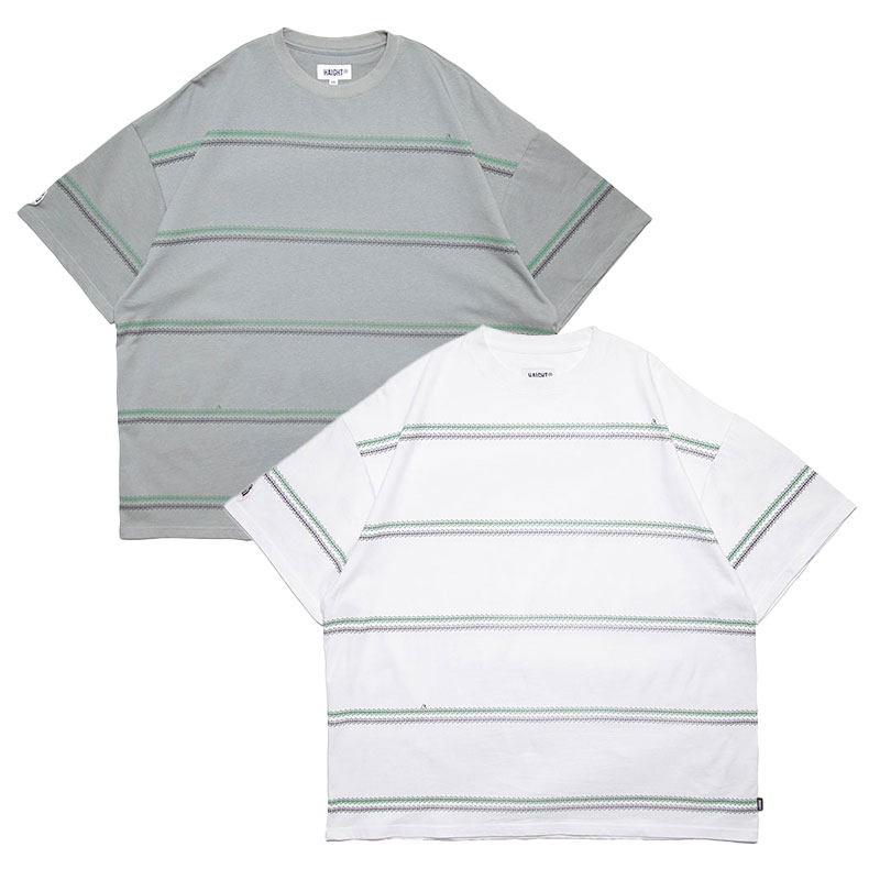 HAIGHT(ヘイト)/ BAKIBAKI BORDER Tee -2.COLOR-