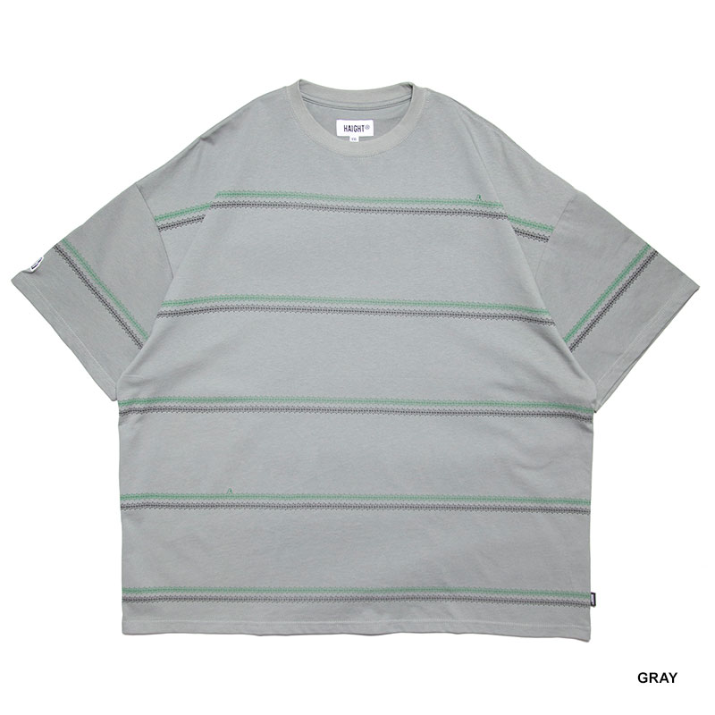 HAIGHT(ヘイト)/ BAKIBAKI BORDER Tee -2.COLOR-