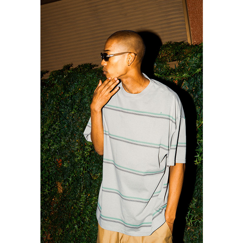 HAIGHT(ヘイト)/ BAKIBAKI BORDER Tee -2.COLOR-