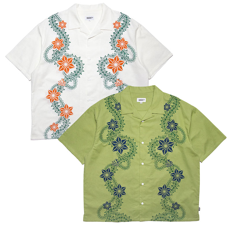 HAIGHT(ヘイト)/ BAKIBAKI FLOWER SHIRT -2.COLOR-