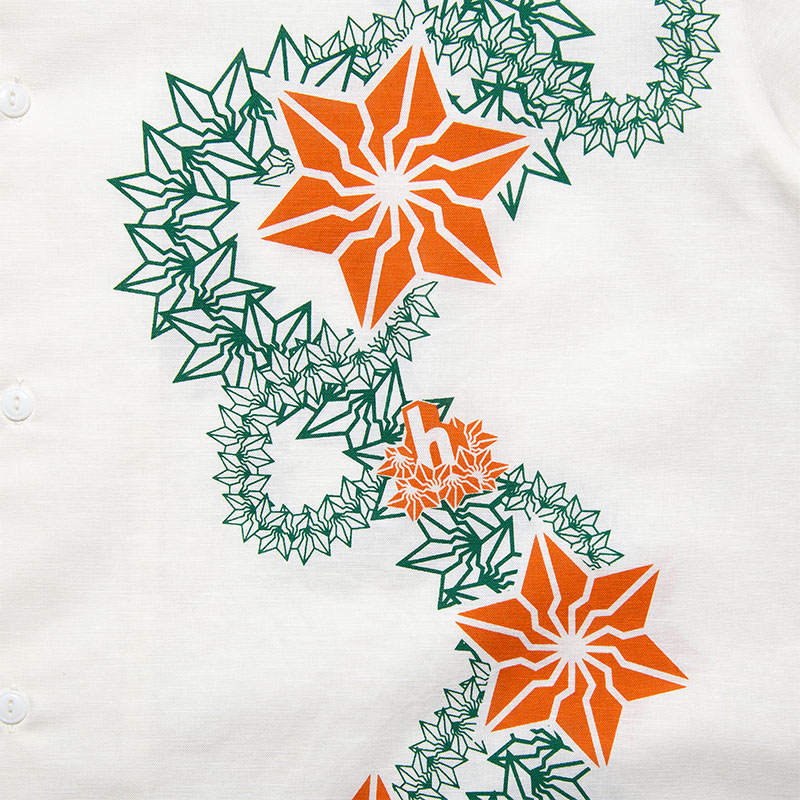 HAIGHT(ヘイト)/ BAKIBAKI FLOWER SHIRT -2.COLOR-