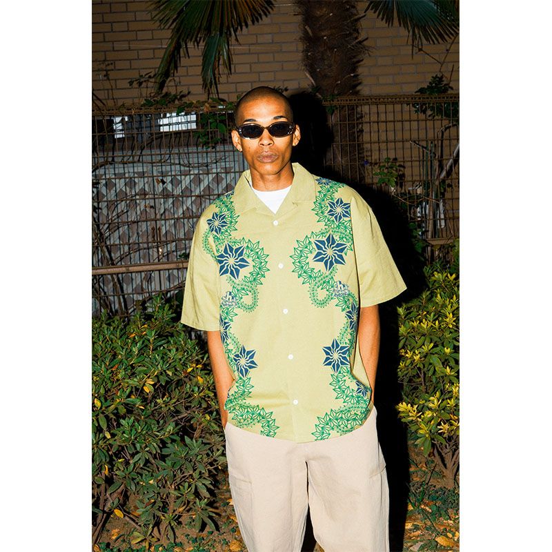 HAIGHT(ヘイト)/ BAKIBAKI FLOWER SHIRT -2.COLOR-