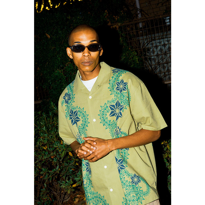 HAIGHT(ヘイト)/ BAKIBAKI FLOWER SHIRT -2.COLOR-