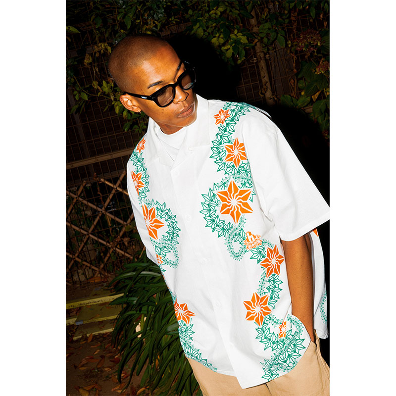 HAIGHT(ヘイト)/ BAKIBAKI FLOWER SHIRT -2.COLOR-