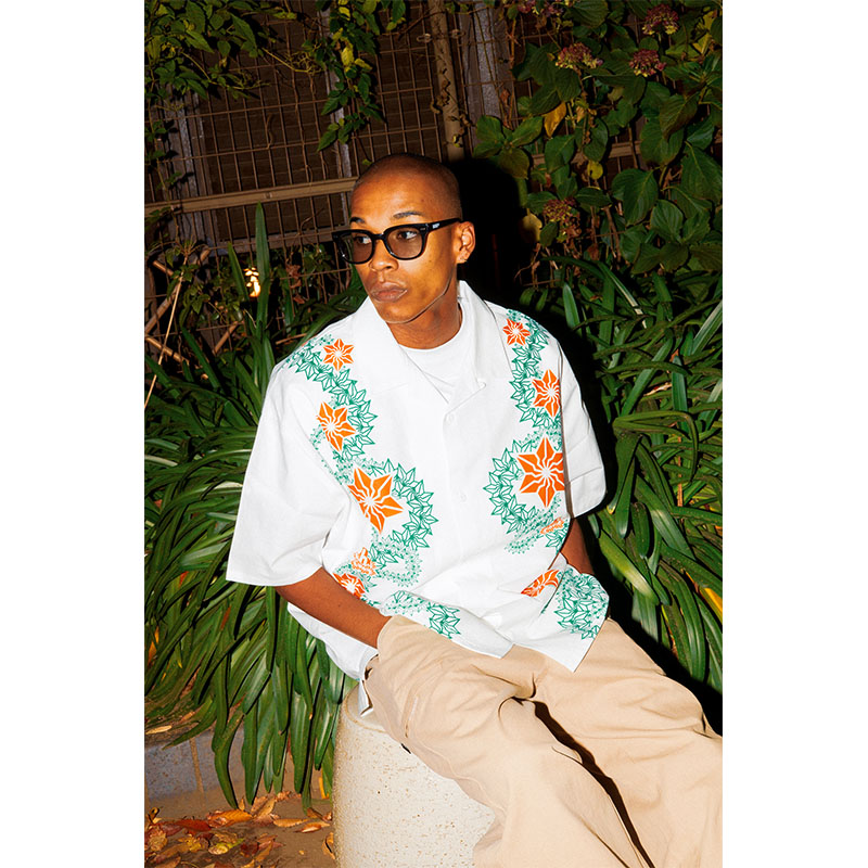 HAIGHT(ヘイト)/ BAKIBAKI FLOWER SHIRT -2.COLOR-