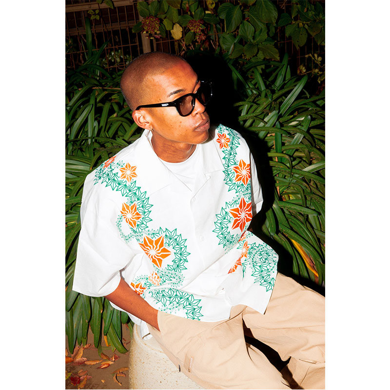 HAIGHT(ヘイト)/ BAKIBAKI FLOWER SHIRT -2.COLOR-