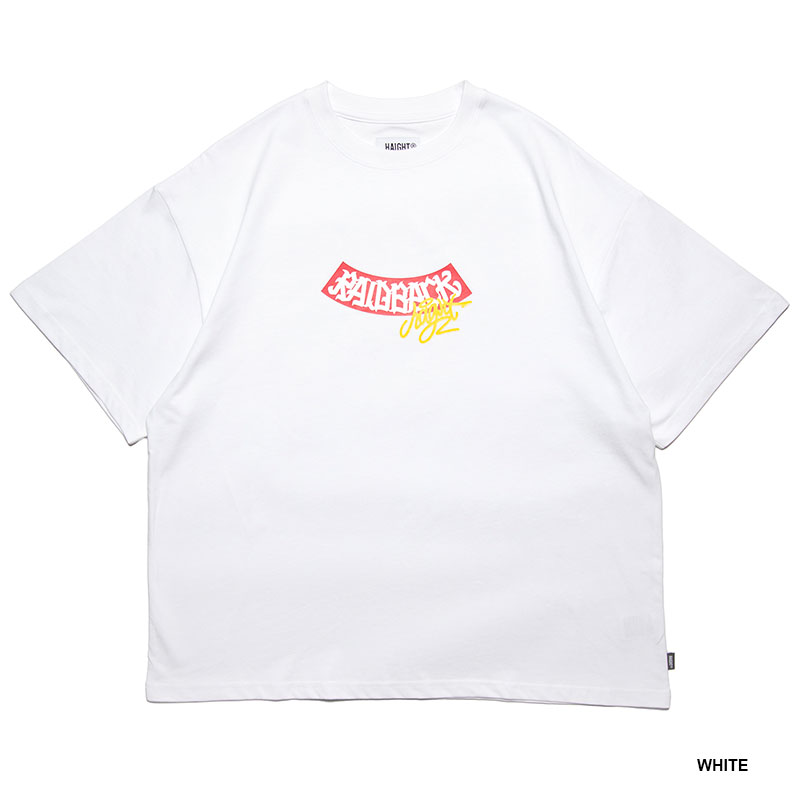 HAIGHT(ヘイト)/ RAIDBACK ARCH LOGO Tee ft.CASPER -2.COLOR-