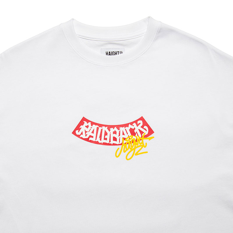 HAIGHT(ヘイト)/ RAIDBACK ARCH LOGO Tee ft.CASPER -2.COLOR-