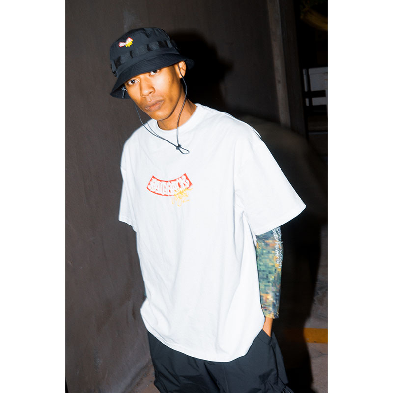 HAIGHT(ヘイト)/ RAIDBACK ARCH LOGO Tee ft.CASPER -2.COLOR-