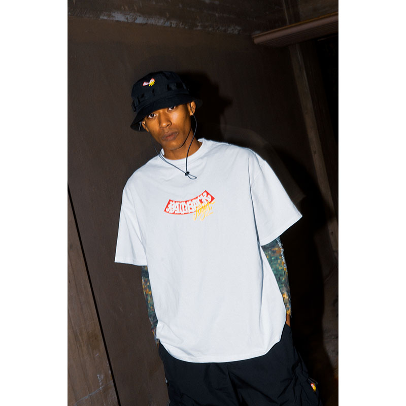 HAIGHT(ヘイト)/ RAIDBACK ARCH LOGO Tee ft.CASPER -2.COLOR-