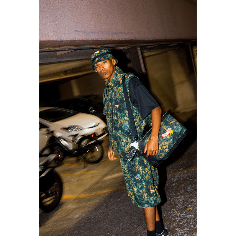 HAIGHT(ヘイト)/ RAIDBACK FAN VEST ft.CASPER -CAMO-