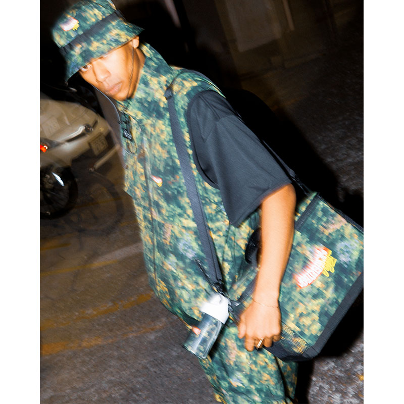 HAIGHT(ヘイト)/ RAIDBACK FAN VEST ft.CASPER -CAMO-