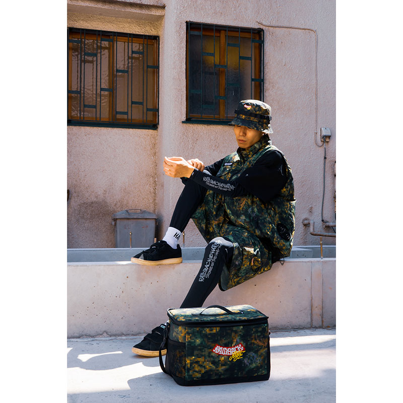 HAIGHT(ヘイト)/ RAIDBACK FAN VEST ft.CASPER -CAMO-