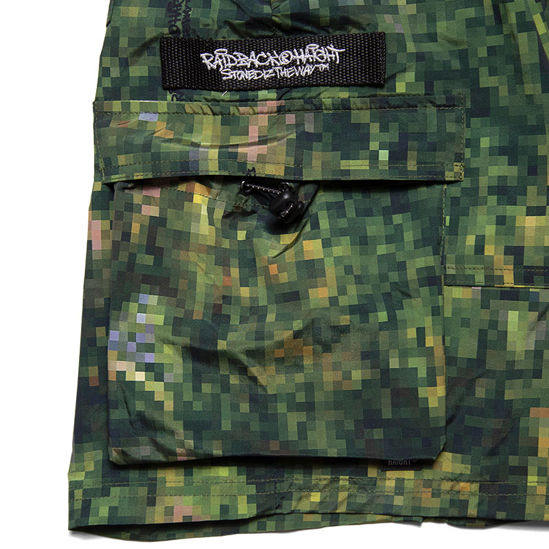 HAIGHT(ヘイト)/ RAIDBACK CARGO SHORTS ft.CASPER -CAMO-