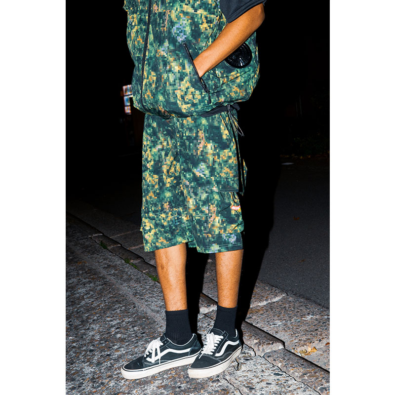 HAIGHT(ヘイト)/ RAIDBACK CARGO SHORTS ft.CASPER -CAMO-