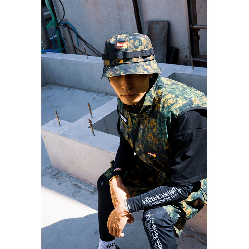 HAIGHT(ヘイト)/ RAIDBACK JUNGLE HAT ft.CASPER -2.COLOR-