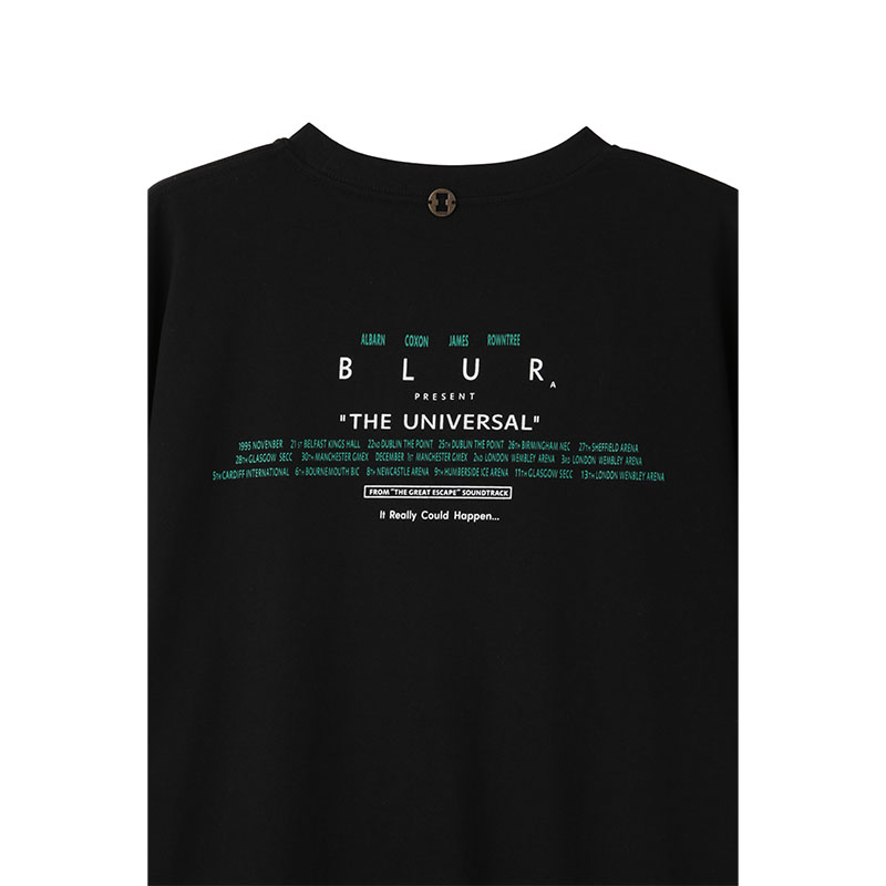 Insonnia Projects(インソニアプロジェクト)/ × Blur The universal TEE -PURE BLACK-