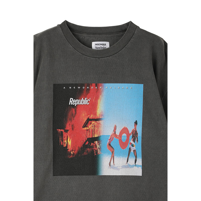 Insonnia Projects(インソニアプロジェクト)/ REPUBLIC TEE -BLACK-