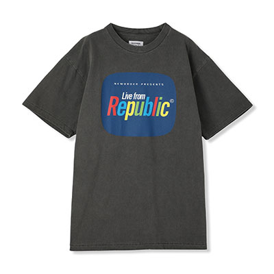Insonnia Projects(インソニアプロジェクト)/ LIVE FROM REPUBLIC TEE -BLACK-