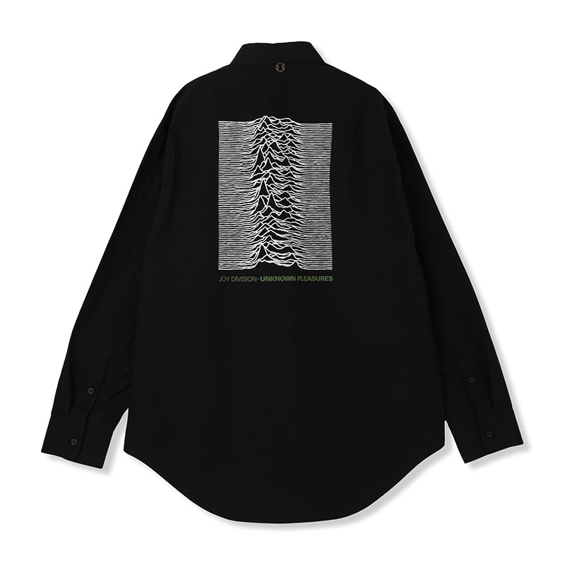 Insonnia Projects(インソニアプロジェクト)/ UNLNOWN PLEASURES LS SHIRT -BLACK-