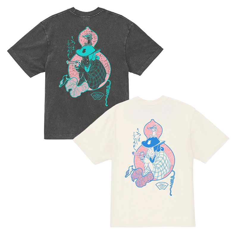 坩堝-RUTSUBO-(ルツボ)/ OKABORE S/S T-SHIRTS (RUTSUBO×YU SUDA ) -2.COLOR-