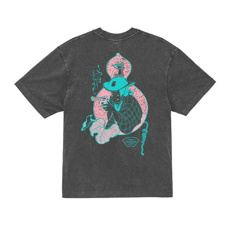 坩堝-RUTSUBO-(ルツボ)/ OKABORE S/S T-SHIRTS (RUTSUBO×YU SUDA ) -2.COLOR-