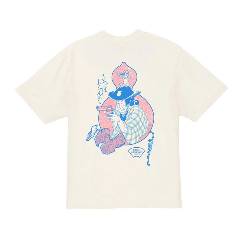 坩堝-RUTSUBO-(ルツボ)/ OKABORE S/S T-SHIRTS (RUTSUBO×YU SUDA ) -2.COLOR-