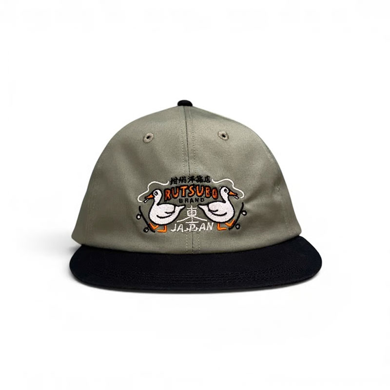 坩堝-RUTSUBO-(ルツボ)/ HOUSE DUCK 6PANEL CAP (RUTSUBO × YU SUDA ） -3.COLOR-