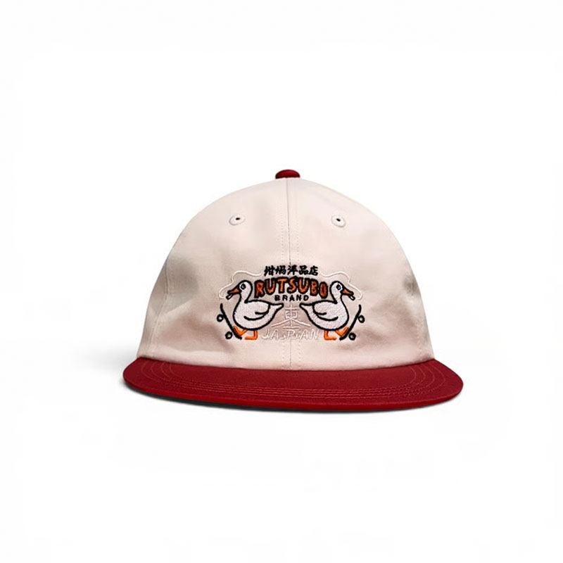 坩堝-RUTSUBO-(ルツボ)/ HOUSE DUCK 6PANEL CAP (RUTSUBO × YU SUDA ） -3.COLOR-