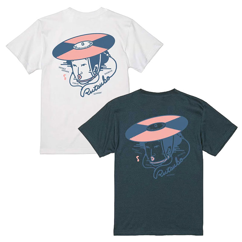 坩堝-RUTSUBO-(ルツボ)/ ICHIMONJI RECORDS TEE (RUTSUBO×YUSUDA) -2.COLOR-