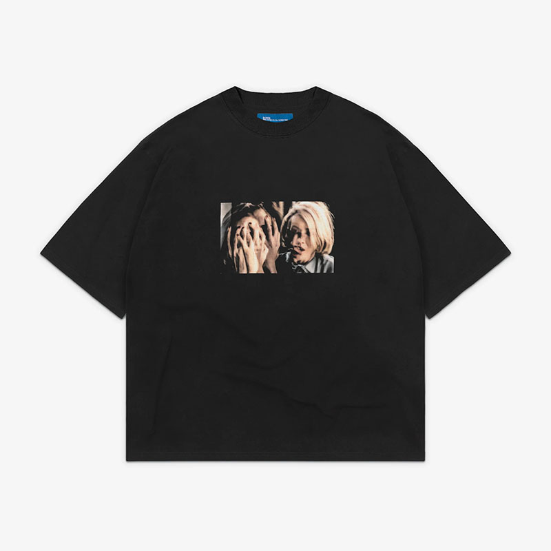 SCRT(エスシーアールティー)/ Diane T-Shirt -BLACK-