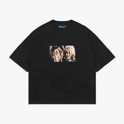 SCRT(エスシーアールティー)/ Diane T-Shirt -BLACK-