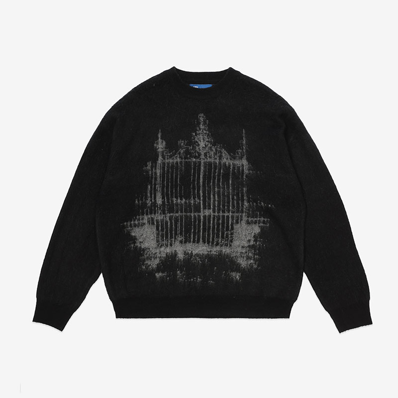 SCRT(エスシーアールティー)/ Gateway Brushed Knit -BLACK-