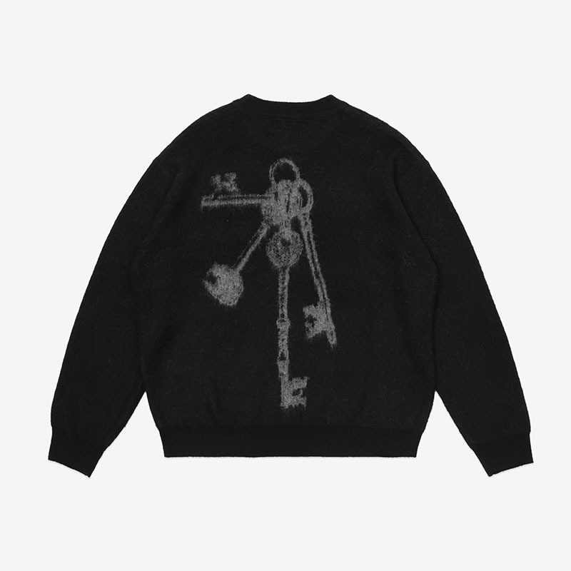 SCRT(エスシーアールティー)/ Gateway Brushed Knit -BLACK-