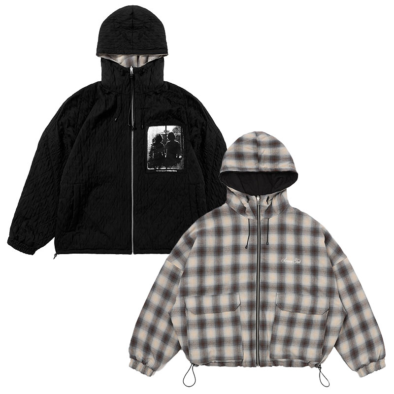 SCRT(エスシーアールティー)/ Duality Anorak -BLUE/BLACK-