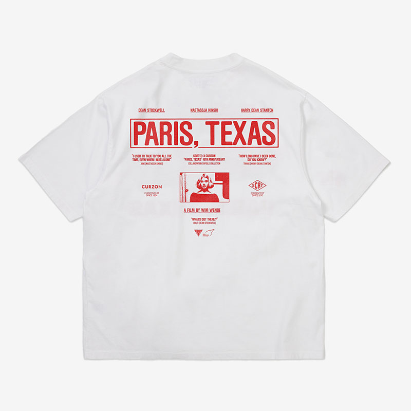 SCRT(エスシーアールティー/スクリーンテスト)/ Travis T-SHIRT -WHITE-