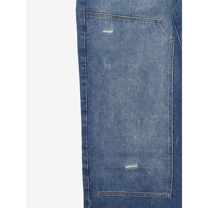 SCRT(エスシーアールティー/スクリーンテスト)/ Wayfarer Double Knee Jeans -WASHED INDIGO-