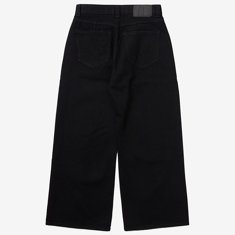 SCRT(エスシーアールティー/スクリーンテスト)/ Odessa Pleated Denim -BLACK-