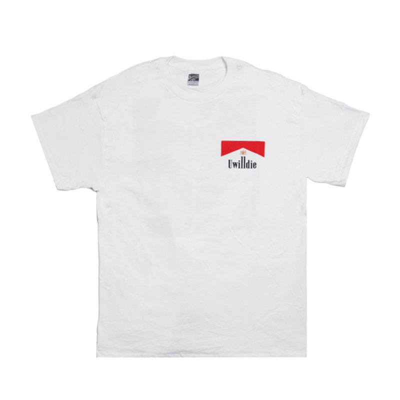 UWILLDIE(ユーウィルダイ)/ COUNTRY TEE -WHITE-