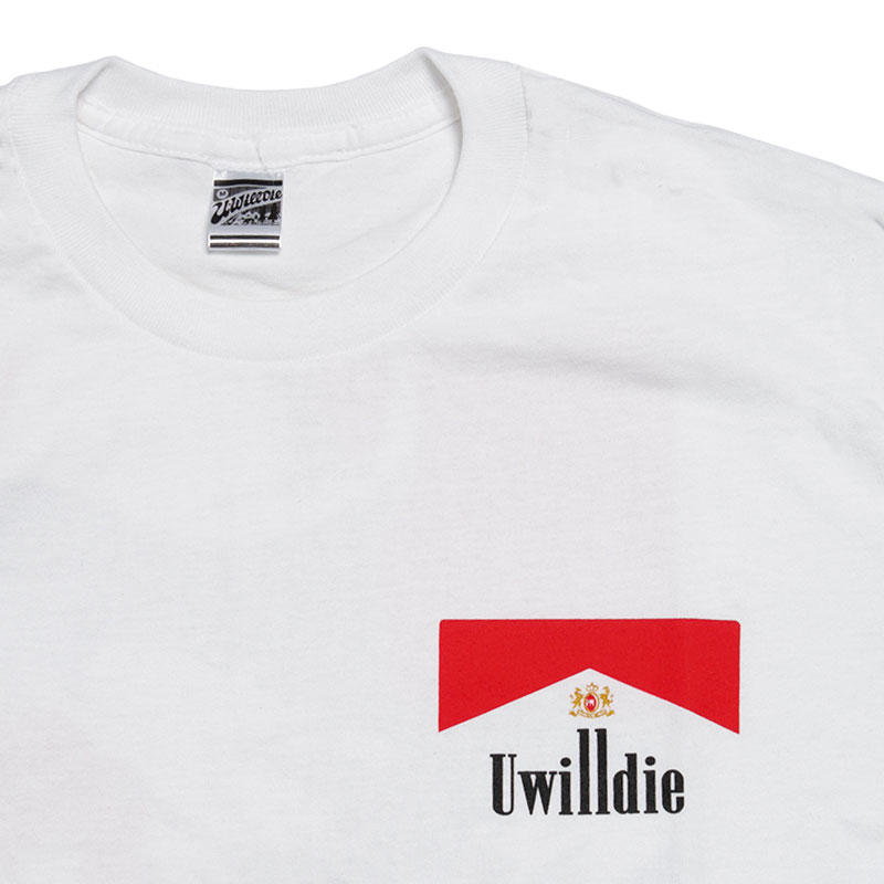 UWILLDIE(ユーウィルダイ)/ COUNTRY TEE -WHITE-