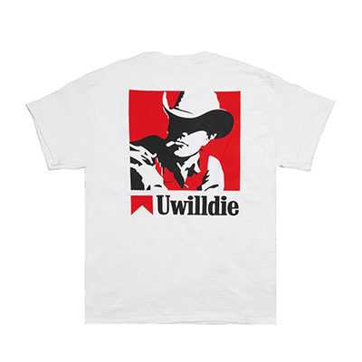 UWILLDIE(ユーウィルダイ)/ COUNTRY TEE -WHITE-